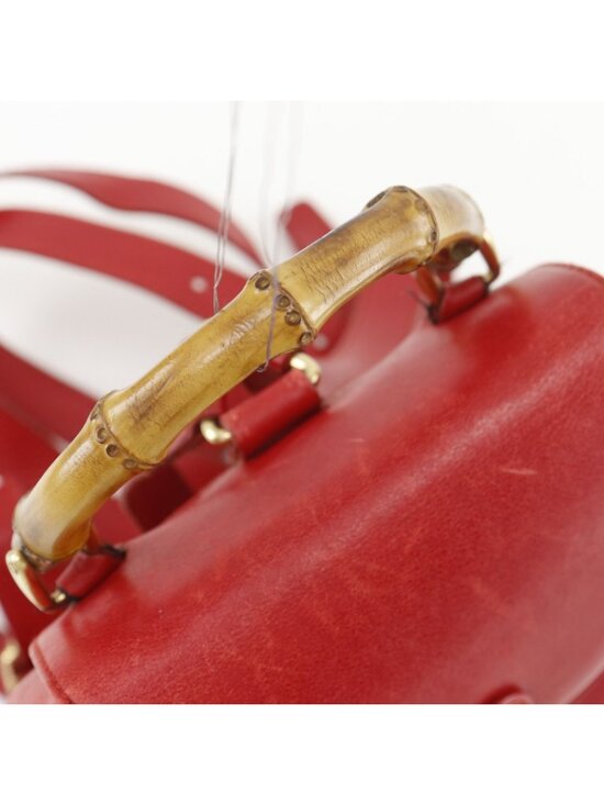 Gucci Bamboo Mini Backpack 003 Leather main image 7